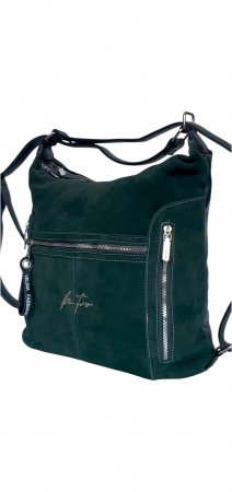 Geanta-Rucsac Dama Piele Naturala Verde Rita G04348 [2]