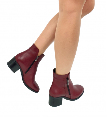 Ghete Dama Piele Naturala Dogati Grena Madlene D02953 [4]