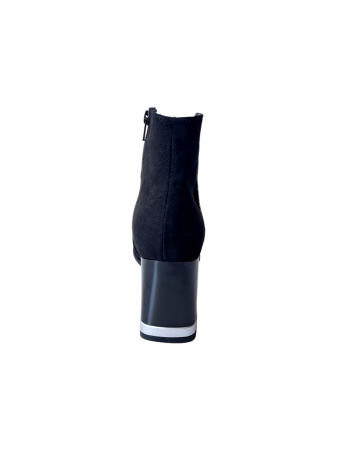 Ghete Dama Piele Naturala Moda Prosper Negre Ala D03034 [4]