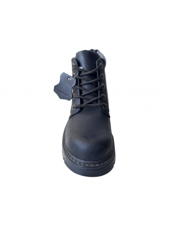 Ghete Dama Piele Naturala Negre Nema D03042 [3]