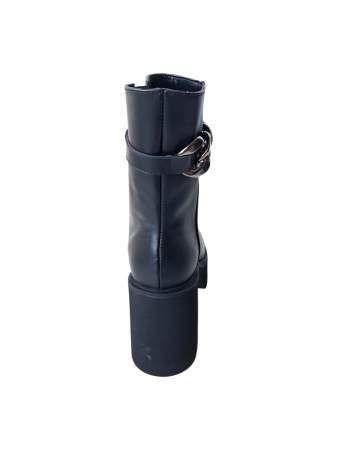 Ghete Dama Piele Naturala Perlla Negre Anaisa D03030 [4]
