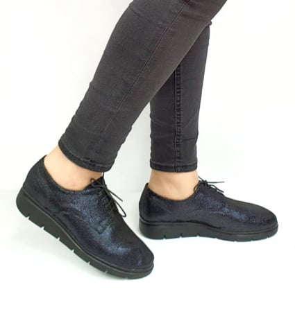 Pantofi dama casual - Pantofi Casual Piele Naturala Bleumarin Matheo Agathe D02730