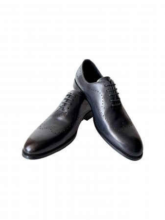 Incaltaminte Barbati Piele - Pantofi Barbati Piele Naturala Bleumarin Florin B00199