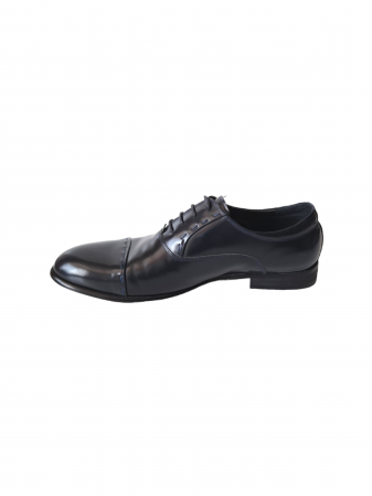 Pantofi Barbati Piele Naturala Bleumarin Marcu B00208 [2]