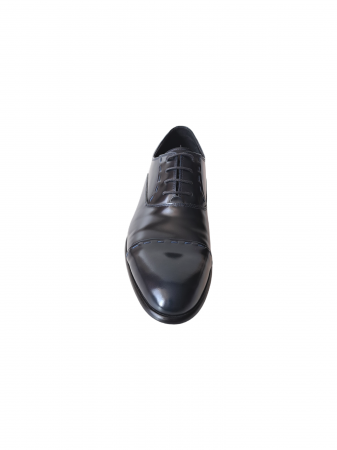 Pantofi Barbati Piele Naturala Bleumarin Marcu B00208 [3]