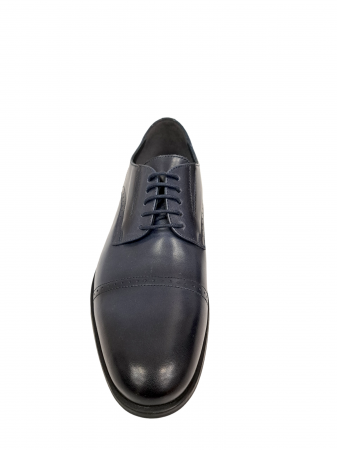 Pantofi Barbati Piele Naturala Denis Bleumarin Iair B00117 [4]