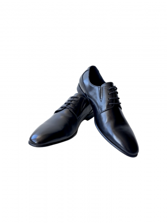 Incaltaminte Barbati Piele - Pantofi Barbati Piele Naturala Negri Abraham B00170