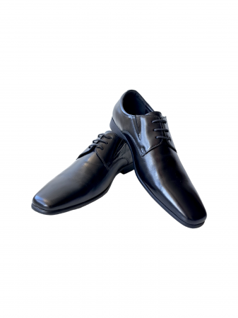 Incaltaminte Barbati Piele - Pantofi Barbati Piele Naturala Negri Adamin B00171