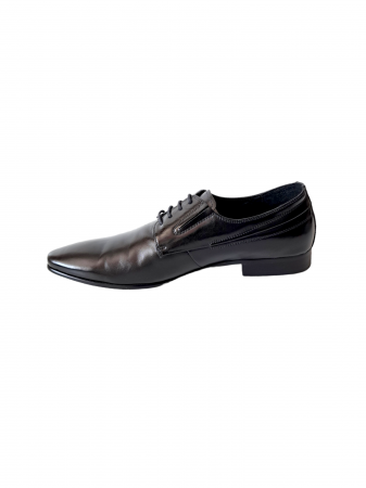 Pantofi Barbati Piele Naturala Negri Ahile B00174 [2]