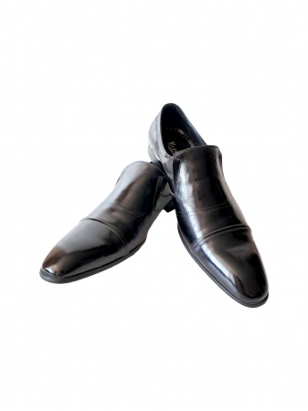 Incaltaminte Barbati Piele - Pantofi Barbati Piele Naturala Negri Cameliu B00182