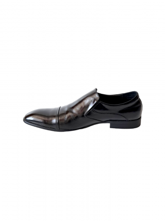 Pantofi Barbati Piele Naturala Negri Cameliu B00182 [2]