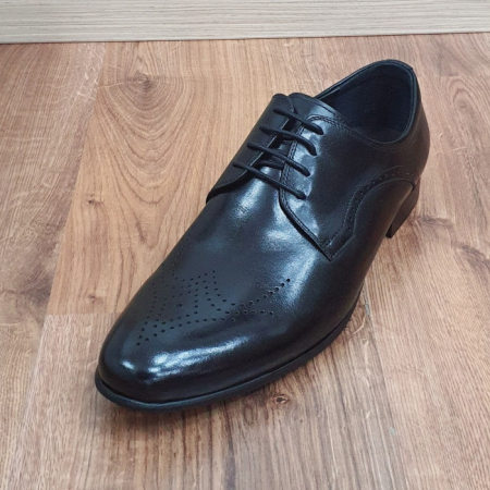 Pantofi Barbati Piele Naturala Negri Corneliu B00083 [8]