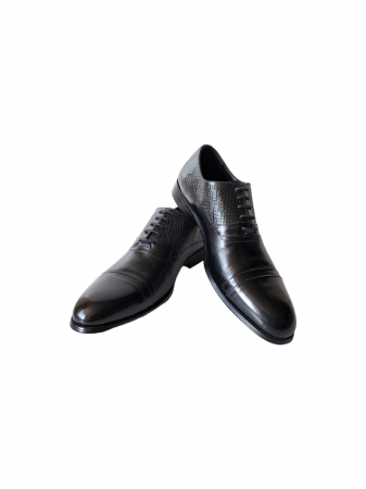 Incaltaminte Barbati Piele - Pantofi Barbati Piele Naturala Negri Florian B00198