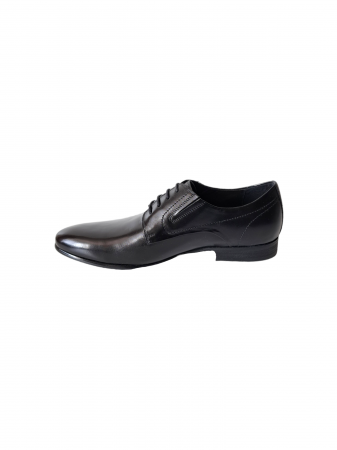 Pantofi Barbati Piele Naturala Negri Grig B00200 [2]