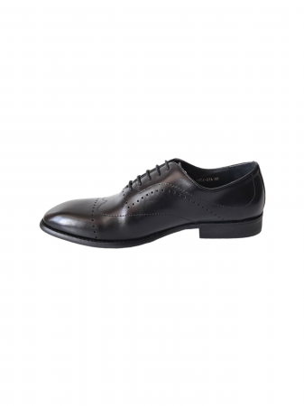 Pantofi Barbati Piele Naturala Negri Lucian B00205 [2]
