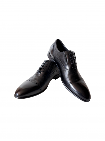 Incaltaminte Barbati Piele - Pantofi Barbati Piele Naturala Negri Petre B00210
