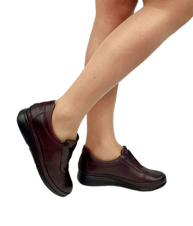 Pantofi Casual Piele Naturala Grena Aida D02931 [1]