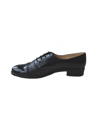 Pantofi Casual Piele Naturala Negri Melisa D02986 [3]
