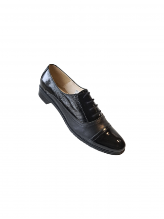 Oferte Incaltaminte - Pantofi Casual Piele Naturala Negri Melisa D02986