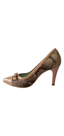 Pantofi Dama Piele Naturala Corvaris Bej Maya D03103 [2]