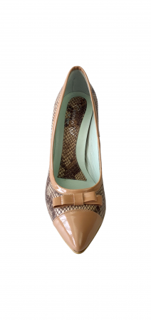 Pantofi Dama Piele Naturala Corvaris Bej Maya D03103 [3]