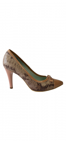 Pantofi Dama Piele Naturala Corvaris Bej Maya D03103 [1]
