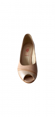 Pantofi Dama Piele Naturala Matheo Nude Maya D03104 [4]