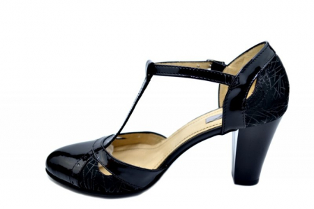 Pantofi Dama Piele Naturala Negri Matheo Ailin D01599 [1]
