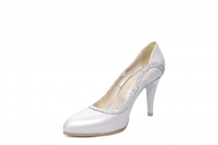 Pantofi cu toc Piele Naturala Bej Moda Prosper Gia D02023 [2]