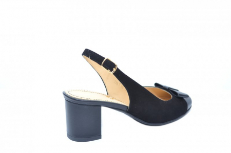 Pantofi Dama Piele Naturala Negri Guban Naely D01841 [3]