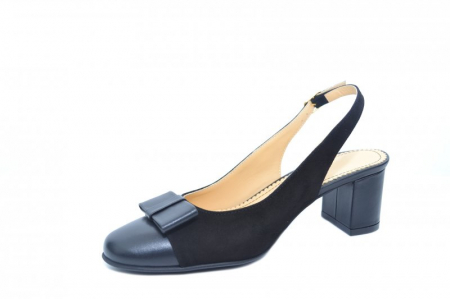 Pantofi Dama Piele Naturala Negri Guban Naely D01841 [2]