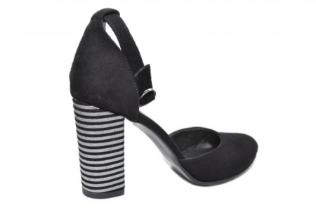 Pantofi Dama Piele Naturala Negri Moda Prosper Iolanda D02027 [0]