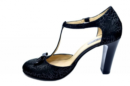 Pantofi Dama Piele Naturala Negri Matheo Lana D01589 [1]