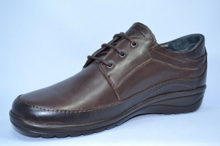Pantofi Casual Piele Naturala Gitanos Maro Belona D00723 [2]