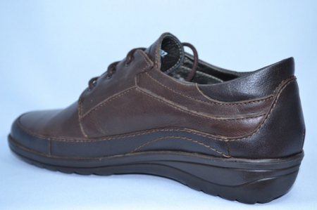 Pantofi Casual Piele Naturala Gitanos Maro Belona D00723 [5]