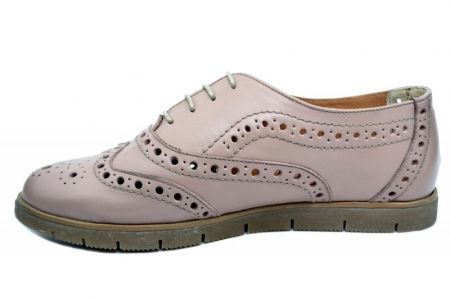 Pantofi Casual Piele Naturala Nude Randa D01639 [1]