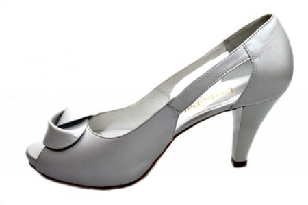 Pantofi Dama Piele Naturala Albi Simone D01330 [1]