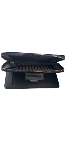 Portofel Dama Piele Negru Carmen P00095 [2]