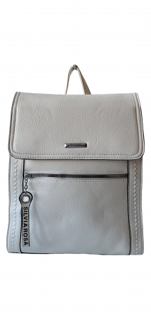 Rucsacuri Dama - Rucsac Dama Alb Fifi Silvia Rosa G03622