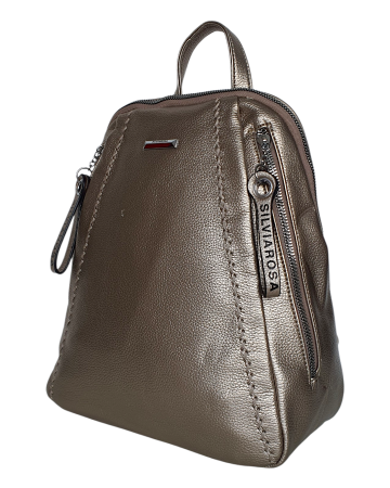 Rucsacuri Dama - Rucsac Dama Auriu Aurora Silvia Rosa G04739