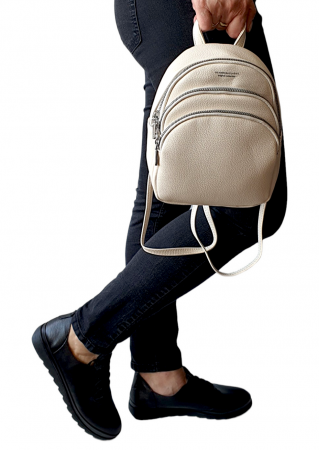 Rucsac Dama Bej Anita Silvia Rosa G03587 [5]