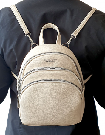 Rucsac Dama Bej Anita Silvia Rosa G03587 [6]