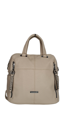 Rucsacuri Dama - Rucsac Dama Bej Illy Silvia Rosa G04635