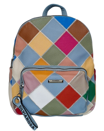 Rucsacuri Dama - Rucsac Dama Multicolor Lore Silvia Rosa G04817