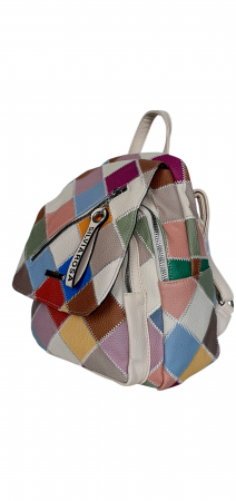 Rucsacuri Dama - Rucsac Dama Multicolor Onana Silvia Rosa G04324