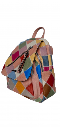 Rucsacuri Dama - Rucsac Dama Multicolor Onana Silvia Rosa G04326