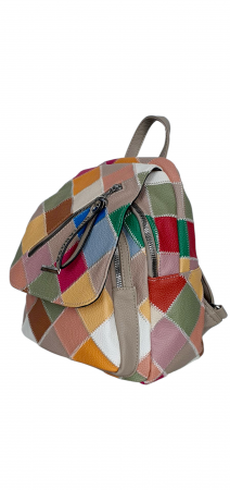 Rucsacuri Dama - Rucsac Dama Multicolor Onana Silvia Rosa G04327