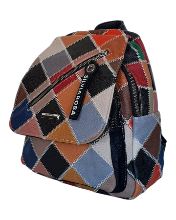 Rucsacuri Dama - Rucsac Dama Multicolor Onana Silvia Rosa G04732