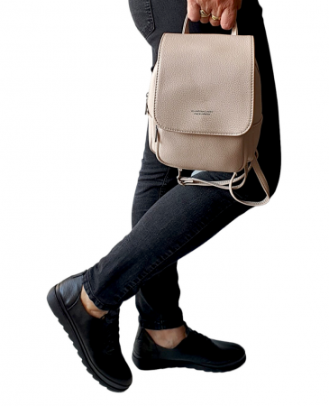 Rucsac Dama Grej Alva Silvia Rosa G03592 [5]