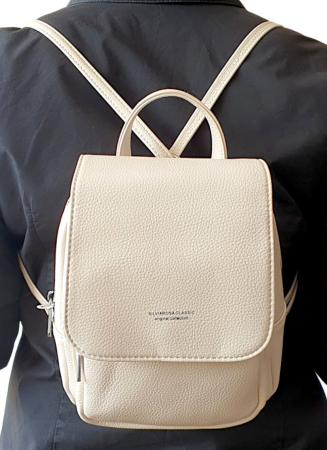 Rucsac Dama Bej Alva Silvia Rosa G03594 [6]